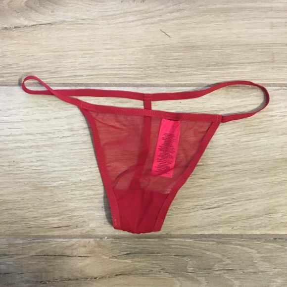 La Senza Sexy Red Merrywidow 2 piece set - Picture 7 of 8